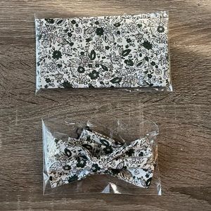DAZI Silhouette Bow tie & Pocket Square